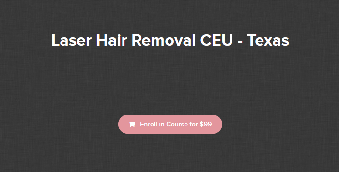 Beauty Mavericks - Laser Hair Removal CEU - Texas