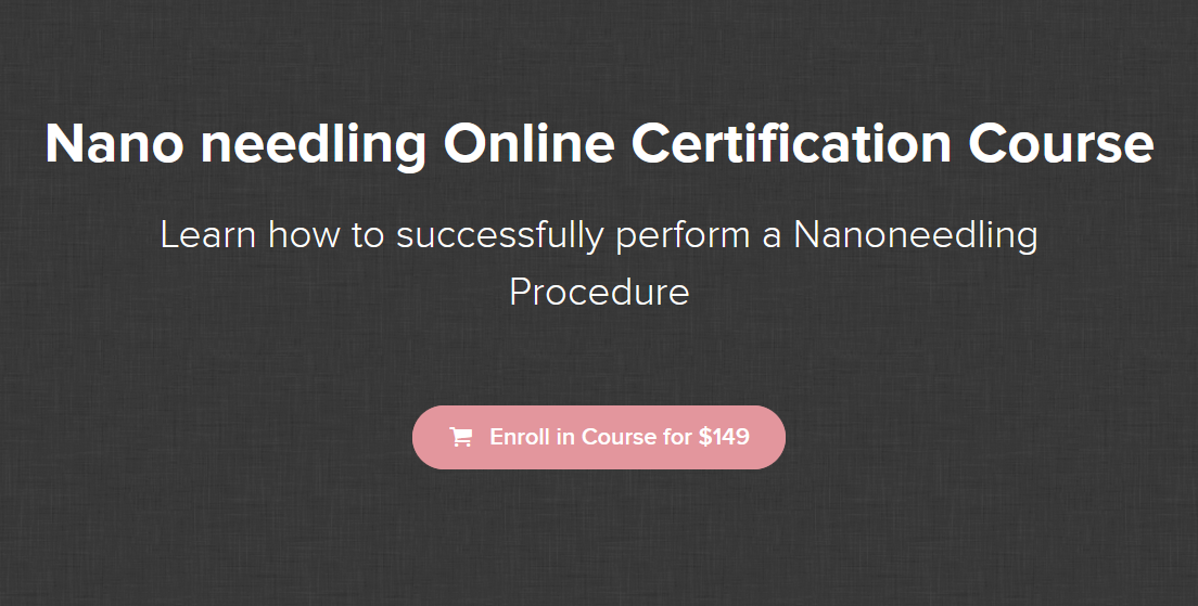 Beauty Mavericks - Nano needling Online Certification Course