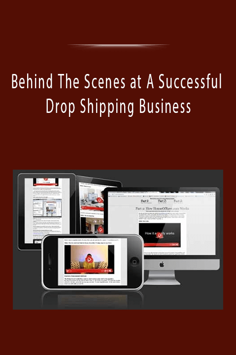 Behind The Scenes at A Successful Drop Shipping Business