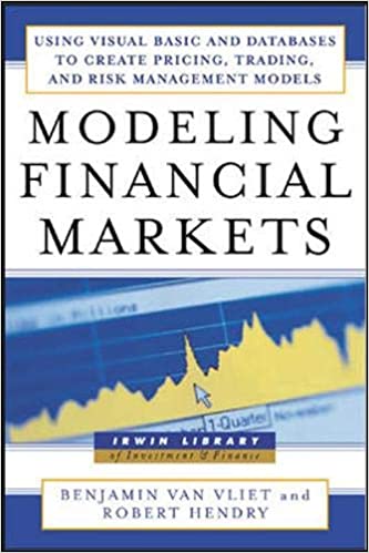 Benjamin Van Vliet - Modeling Financial Markets. Using Visual Basic Net & Databases To Create Pricing Trading & Risk Management Models