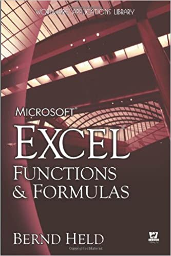 Bernd Held - Microsoft Excel Functions & Formulas