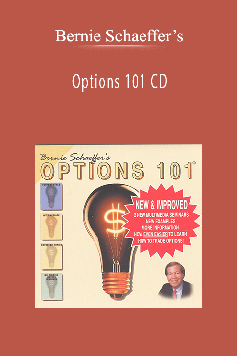 Options 101 CD – Bernie Schaeffer’s