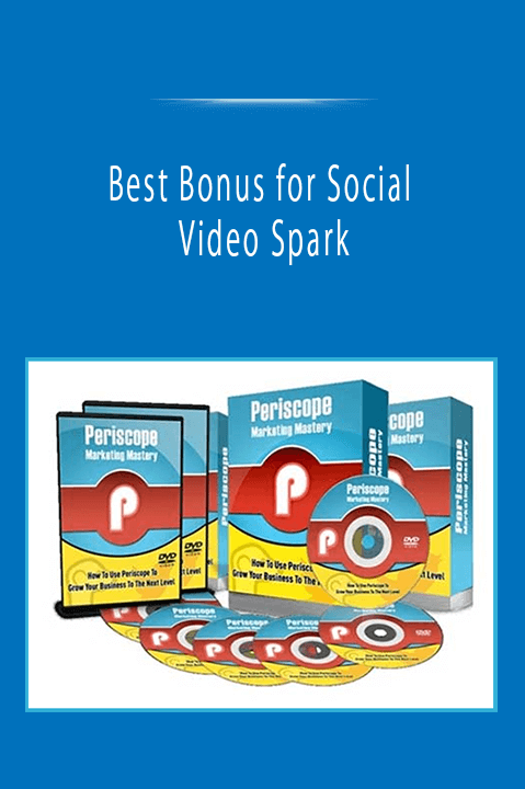 Best Bonus for Social Video Spark