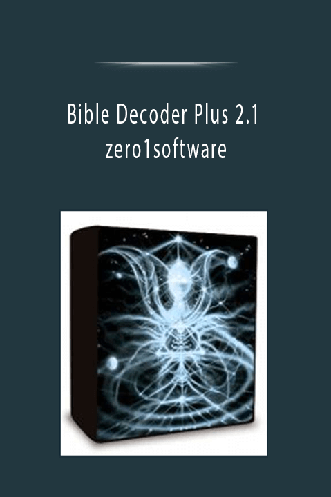 Bible Decoder Plus 2.1 zero1software