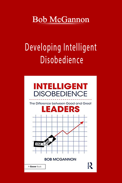 Developing Intelligent Disobedience – Bob McGannon