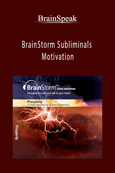 BrainStorm Subliminals – Motivation – BrainSpeak