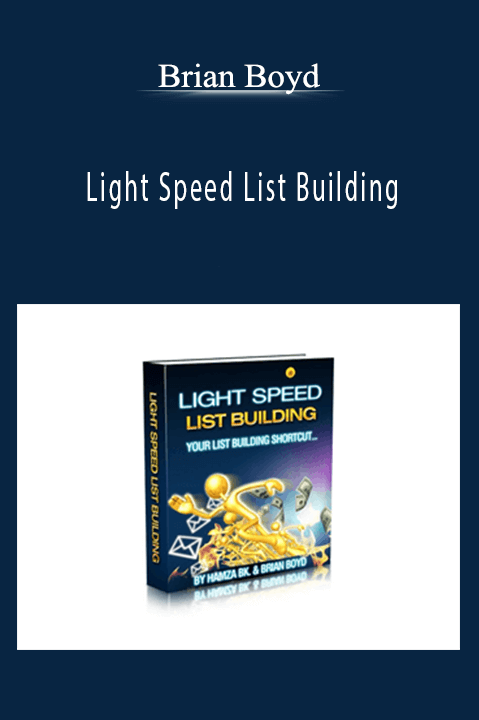 Light Speed List Building – Brian Boyd