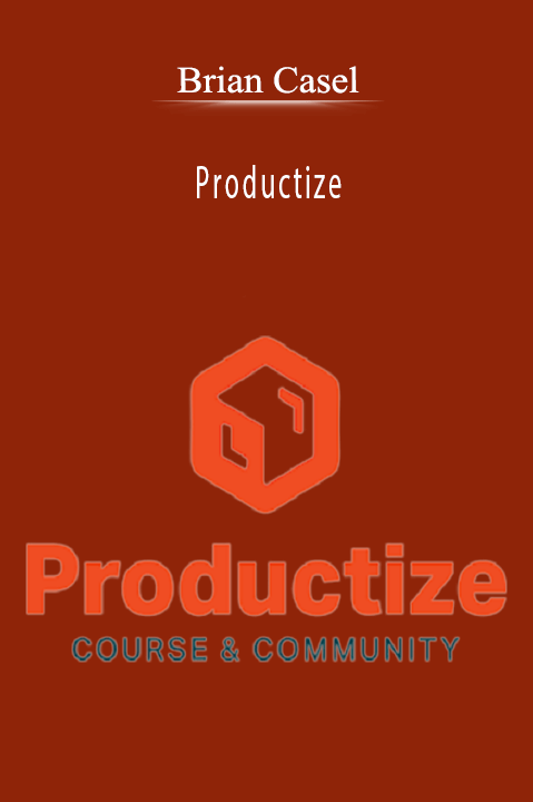 Productize – Brian Casel