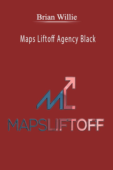 Maps Liftoff Agency Black – Brian Willie