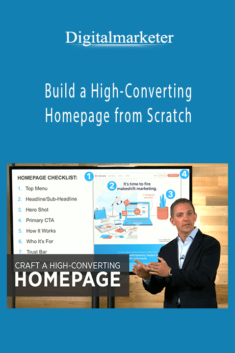 Digitalmarketer – Build a High–Converting Homepage from Scratch