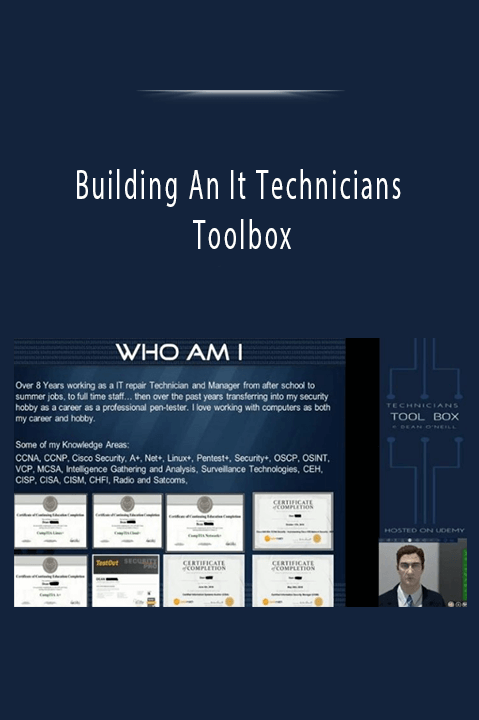 Building An It Technicians Toolbox