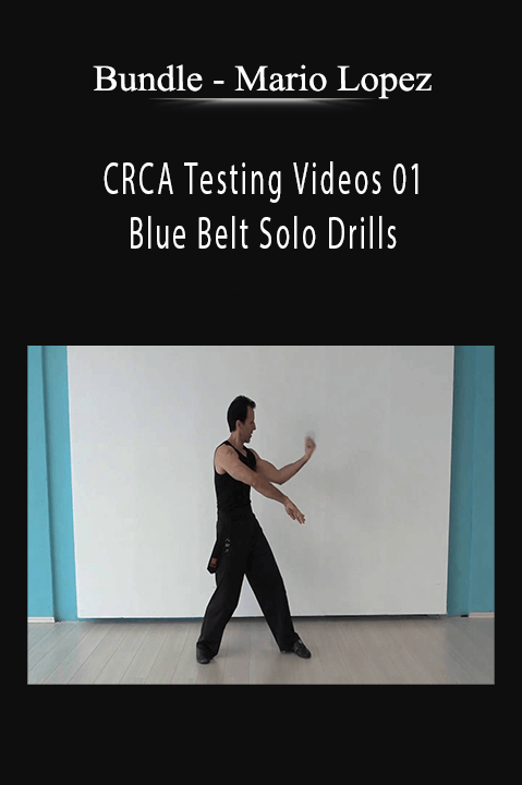 Mario Lopez – CRCA Testing Videos 01 – Blue Belt Solo Drills – Bundle