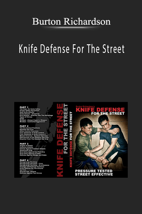 Knife Defense For The Street – Burton Richardson