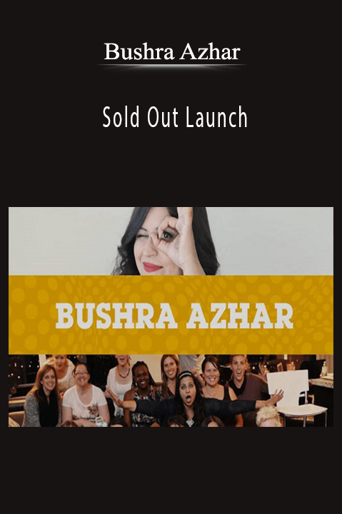 Sold Out Launch – Bushra Azhar