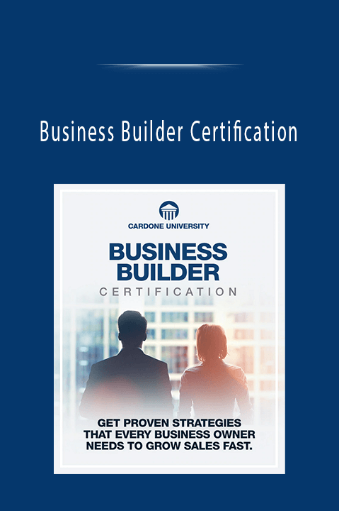 Business Builder Certification