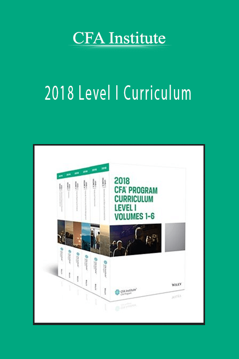 2018 Level I Curriculum – CFA Institute