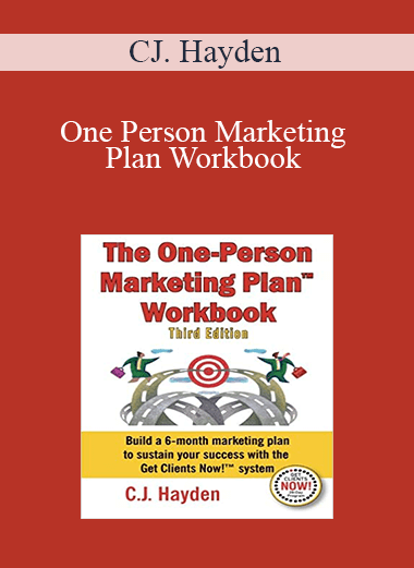 One Person Marketing Plan Workbook – CJ. Hayden