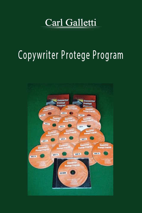 Copywriter Protege Program – Carl Galletti