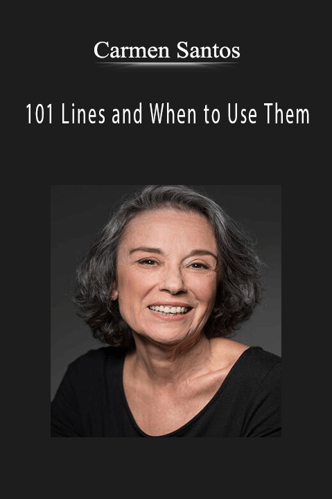 101 Lines and When to Use Them – Carmen Santos