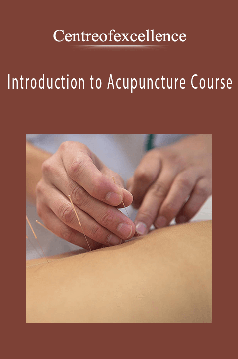 Introduction to Acupuncture Course – Centreofexcellence