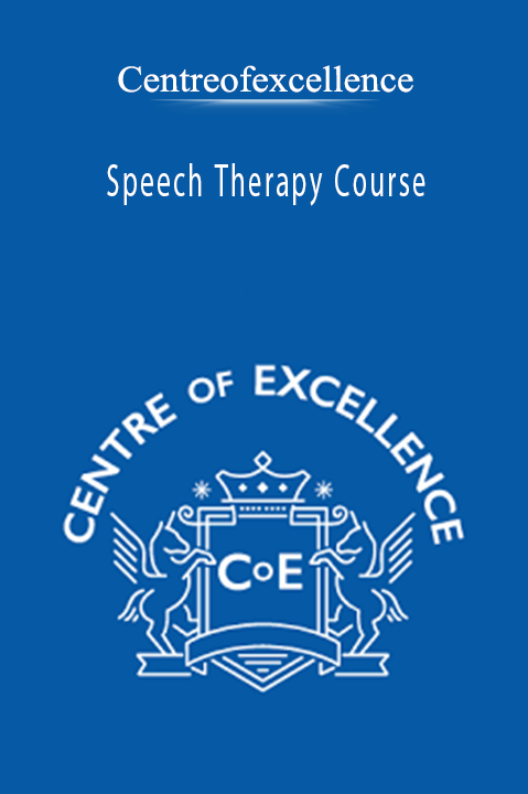 Speech Therapy Course – Centreofexcellence