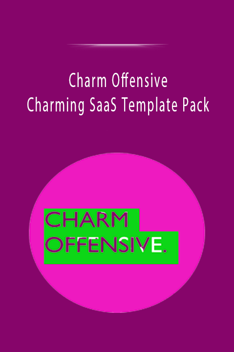 Charming SaaS Template Pack – Charm Offensive