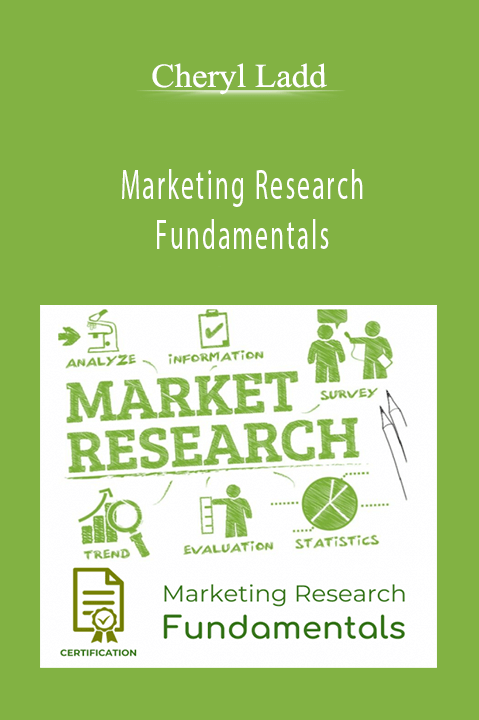 Marketing Research Fundamentals – Cheryl Ladd