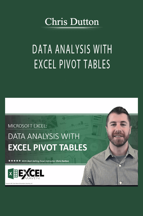 DATA ANALYSIS WITH EXCEL PIVOT TABLES – Chris Dutton