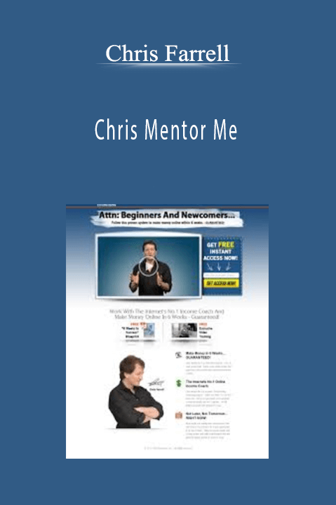 Chris Mentor Me – Chris Farrell