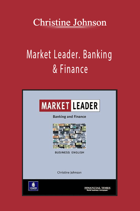 Market Leader. Banking & Finance – Christine Johnson