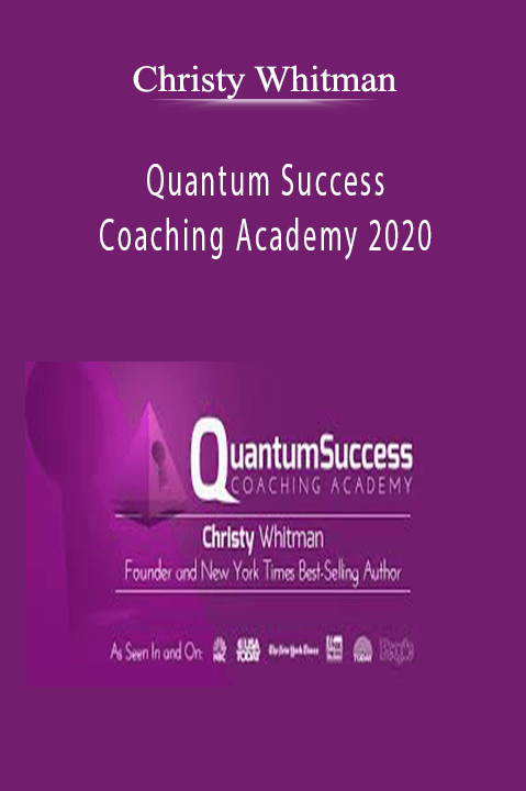 Quantum Success Coaching Academy 2020 – Christy Whitman