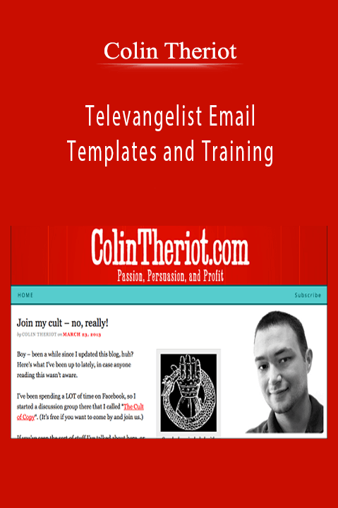 Televangelist Email Templates and Training – Colin Theriot