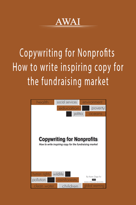 How to write inspiring copy for the fundraising market – AWAI – Copywriting for Nonprofits