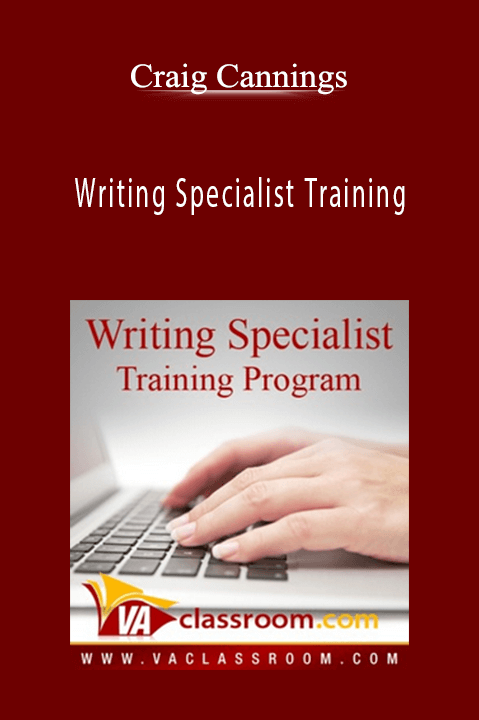 Writing Specialist Training – Craig Cannings