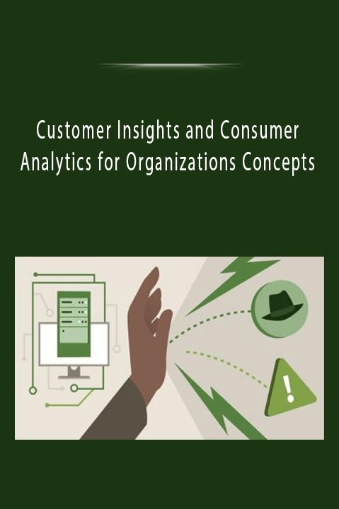 Customer Insights and Consumer Analytics for Organizations Concepts