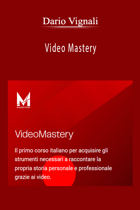 Video Mastery – Dario Vignali