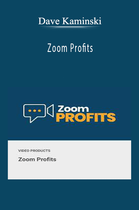 Zoom Profits – Dave Kaminski