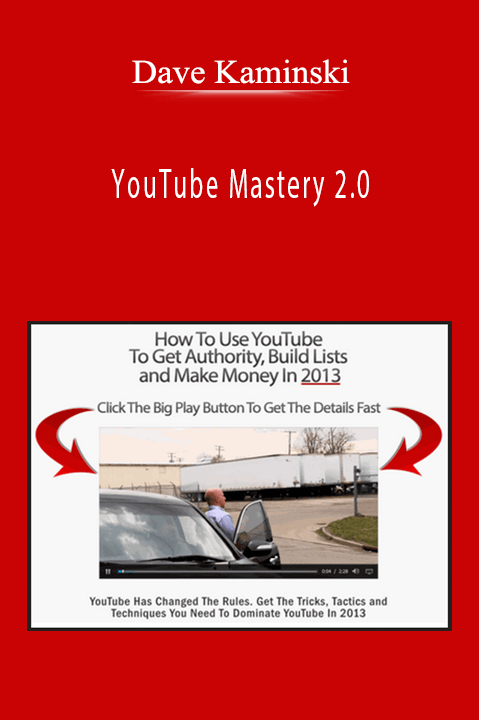 YouTube Mastery 2.0 – Dave Kaminski