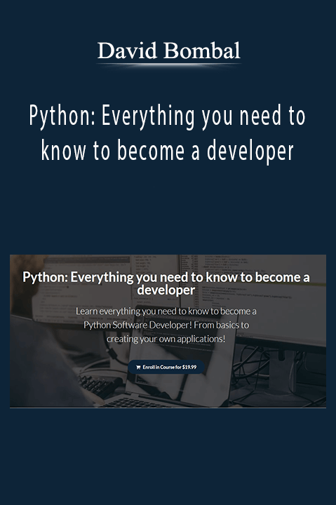 Python: Everything you need to know to become a developer – David Bombal