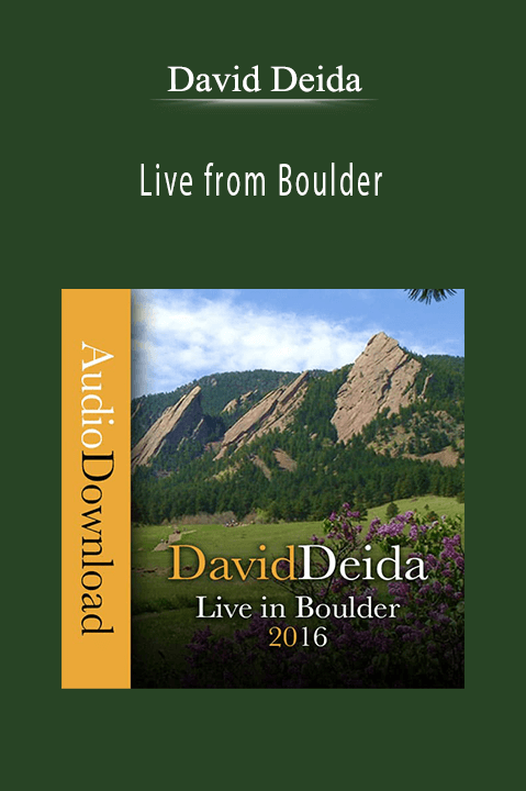 Live from Boulder – David Deida