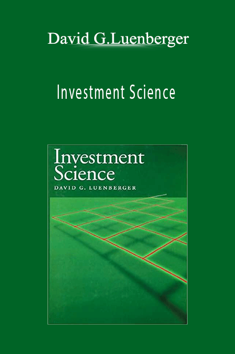 Investment Science – David G.Luenberger