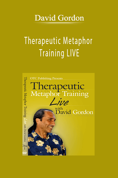 Therapeutic Metaphor Training LIVE – David Gordon