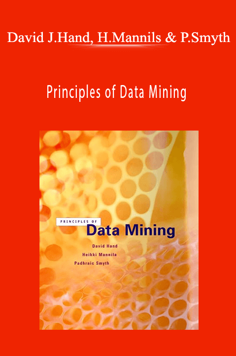 Principles of Data Mining – David J.Hand