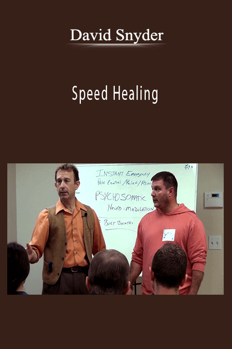 Speed Healing – David Snyder