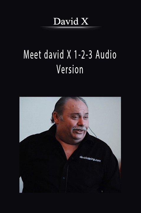 Meet david X 1–2–3 Audio Version – David X