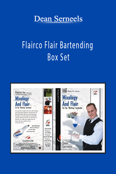 Flairco Flair Bartending Box Set – Dean Serneels