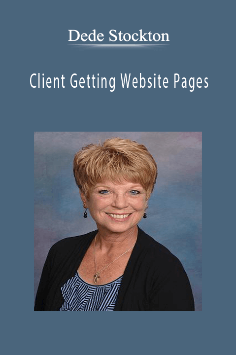 Client Getting Website Pages – Dede Stockton