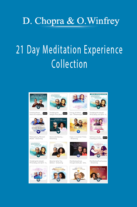 21 Day Meditation Experience Collection – Deepak Chopra