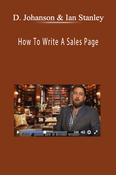 How To Write A Sales Page – Derek Johanson and Ian Stanley