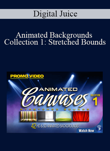 Animated Backgrounds Collection 1: Stretched Bounds – Digital Juice